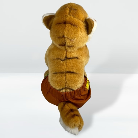 BAB Build a Bear Dino Sabertooth Tiger Cat Saber Tooth Stuffed Animal Plush 16" - Picture 5 of 8